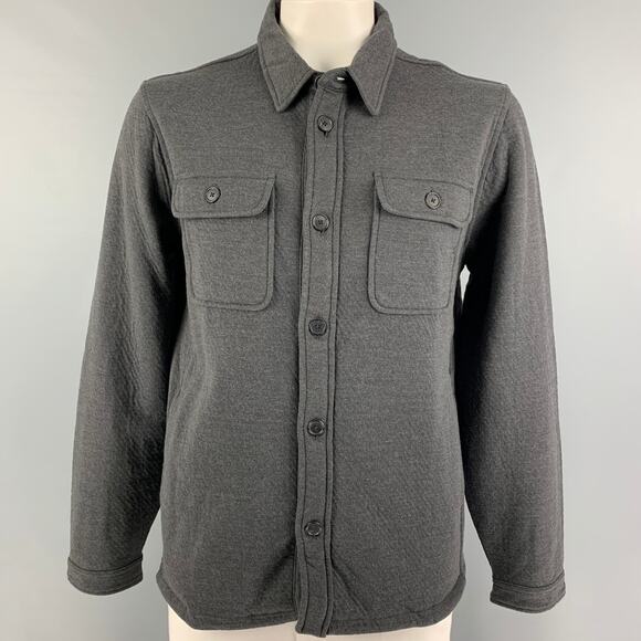 BILLY REID Size XXL Gray Cotton Polyester Shirt Jacket - Picture 1 of 6